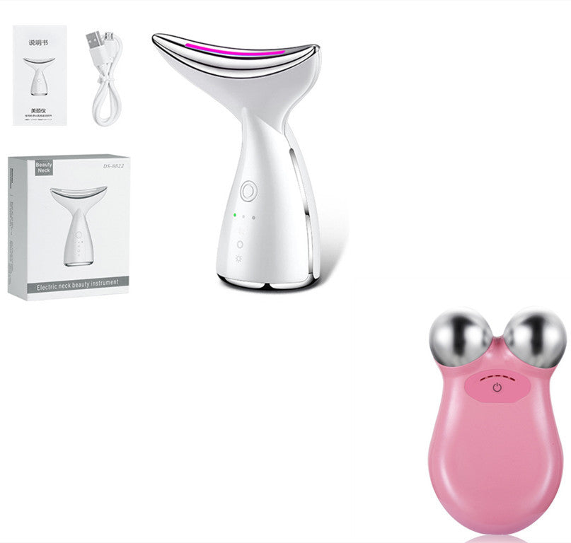 EMS Microcurrent Neck Face Beauty Device With 3 Colors LED Photon Therapy Skin Tighten Reduce Double Chin Face Lifting Devices EMS Microcurrent Neck Face Beauty Device With 3 Colors LED Photon Therapy Skin Tighten Reduce Double Chin Face Lifting Devices